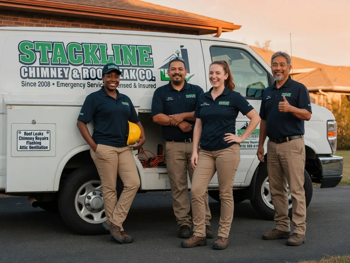 Chimney flashing repair company in Hughes Springs, TX